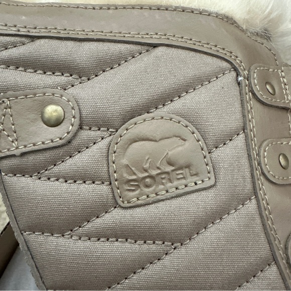 Sorel Youth Tofino II Waterproof Khaki Boots - Picture 3 of 8